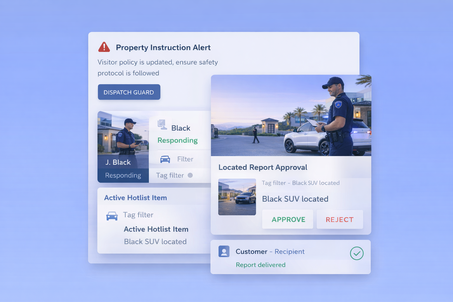 Alerts and hotlist follow-through portal companion